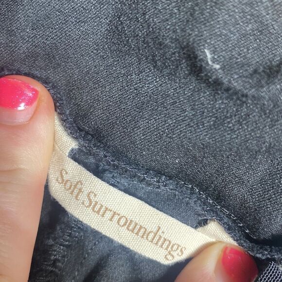 Soft surroundings shorts black 1x - Picture 4 of 4